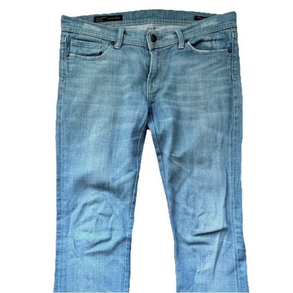 Citizens Of Humanity Straight Leg Vintage Light Blue Jeans Size 27 - Picture 2 of 12